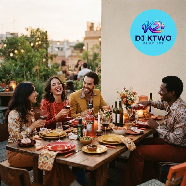 Cover art for Nu Disco Dinner Party