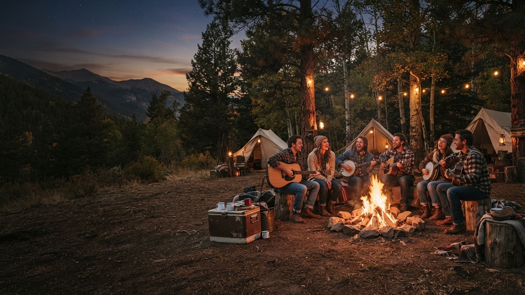 Hero artwork for Campfire Americana & Bluegrass