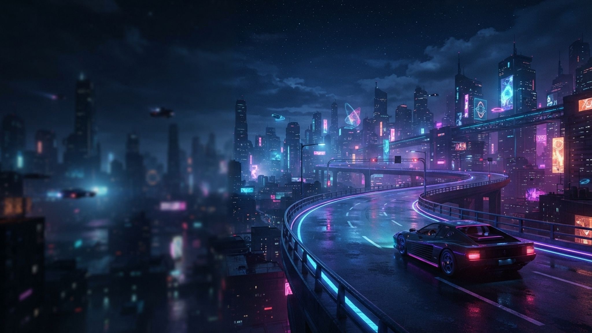 Hero artwork for Late Night Drive & Chill